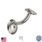 Khtumeware 5 Pack Brushed Satin Nickel Hand Rail Brackets Heavy Duty Stair Suppo New. Price: $36.16.