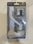 Wright Products Bayfield Surface Latch White VBA213WH Open. Price: $23.99.