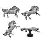 Haowei Horse Knob, 4 Pcs Zinc Alloy Pulls Handles For Dresser Ancient Silver New. Price: $19.64.