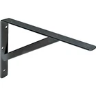 Knape & Vogt 208BLK400 Shelf L-bracket, 16 In Steel, Black New. Price: $24.93.
