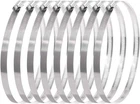 8PCS 6-7INCH (155-178MM) Hose Clamp 304 Item Package Quantity: 8SIZE: New. Price: $24.99.