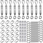 Tootaci M5 Kit, Stainless Steel Turnbuckles For Cables Wire 1/8, 90PC New. Price: $51.79.