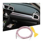 Osilly Car Interior Moulding Trim Strips, 33FT/10M Universal 33FT, Pink New. Price: $17.18.