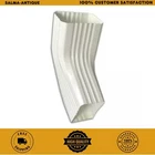 3 In. X 4 White Vinyl Downpipe - A/b Elbow New. Price: $11.99.