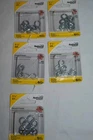 Lot Of 27 Hooks National Hardware Closed V2072-350 & 352, Zinc Plated New. Price: $27.00.