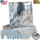 3D Marble Tile Wall Sticker Waterproof Self Adhesive Renovation Decor Film New. Price: $76.99.