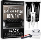 Arcssai Black Leather & Vinyl Repair Kit, Sofa, Jacket, Car Seats And Purse. New. Price: $26.99.
