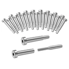 Blika 20 Pack Stainless Steel Invisible Receiver And Swage 3/16", Silver New. Price: $87.97.