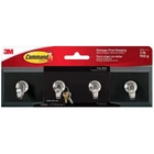 3M Command Removable : Key Rail Holder 1 / 2 Strips (slate Gray) New. Price: $18.03.