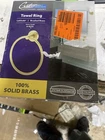 Gatco Latitude Ii Towel Ring Brushed Brass 4232 New. Price: $18.99.