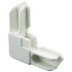 MAKE-2-FIT PL-14314 Window Frame Corner, 3/8 W, Plastic, White New. Price: $17.66.