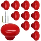 Biaungdo 10 Pack Red Ceramic Kitchen Cabinet Knobs Pulls, 32 MM/1.26 Inch New. Price: $12.24.