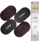 5-3/4" 9-1/2" Oval Reusable Xl Felt Furniture Sliders For Hard Surfaces New. Price: $24.88.