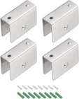Metallixity Glass Shelf Bracket Holder (for 10-14MM Thickness) 4PCS, Stainless New. Price: $21.11.