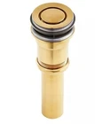 Signature Hardware SHLD100BG Pop-down Bathroom Sink Drain , Brushed Gold New. Price: $75.00.