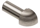 Schluter Rondec - 1/2" Outside Corner Brushed Nickel (ev/ro 125 Atgb) New. Price: $16.99.
