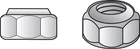 Hillman 829716 Stainless Steel Nylon Coarse Thread Insert Lock Nut #10 In. -24 New. Price: $24.67.