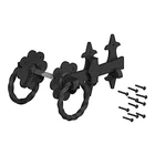 Gatemate B5612003 Ornamental Ring Latch 8" (200MM) Mm, Dull Black New. Price: $85.36.