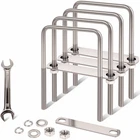 Zyuarom Pcs M10 Square Bolts Inch Wide, 3/8" X 4"W 7"L New. Price: $29.72.