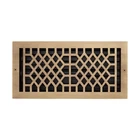 Signature Hardware SH551450AB Antique Style Brass Oversized Wall Register, New. Price: $36.00.