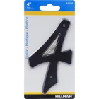 Hillman 839758 Black Plastic Nail-on Weatherproof 4-NUMBER In. (pack 10) New. Price: $10.34.
