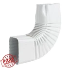 Mzcvriru 2"X3" Downspout Gutter Elbow 90 Degree Low Gloss White Side New. Price: $27.99.