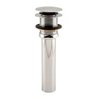 Signature Hardware SH439081CP Mushroom Pop-up Straight Tub Drain With 1-1/2" X New. Price: $39.00.