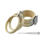 Biaungdo 6 Pieces 3 Inch Embroidery Hoops, Round Wood New. Price: $10.52.