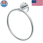 Gatco 5552 Sky Towel Ring Modern Hand Holder For Bathroom Stylish New. Price: $30.59.