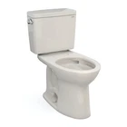 Toto Drake Elongated 1.6 Gpf Tornado Flush Cefiontect, Sedona Beige CST776CSG#12 Open. Price: $346.57.