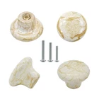 Renashed 10 Pack 1.2" Ceramic Knobs Door X 0.85"/ 32MM* 22MM, Gray New. Price: $22.99.