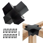 Devalley 5-WAY Pergola Diy Brackets 4"X4" 1PCS, Black 5WAY Corner New. Price: $85.35.