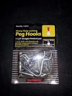 Lot 9 Crawford Prod Div Of Jarden Safety 14215 Straight Peg Hook, 1-1/2-INCH, New. Price: $9.95.