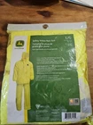 New John Deere Safety Yellow Rain Suit JD44510 - Large. Price: $17.01.