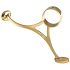 Lavi Industries 00-400/2 Polished Brass Combination Bar Footrail Bracket 2" Od New. Price: $48.00.