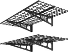Fleximounts 2-PACK Garage Shelving Rack Heavy-duty 4 Wall-mounted New. Price: $126.52.