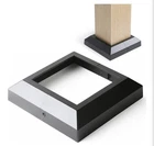 Ajovw 3 Pcs 6"X6" (actually 5.5"X 5.5") Aluminium Post Base Cover For Gazebo Open. Price: $49.98.