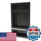 Tile Redi Usa RNT1620DU-6 Niche Triple Recessed Shower Shelf Three Shelves 26 New. Price: $155.40.