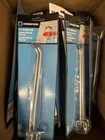 (2) Crawford 14380 Silver Steel 8" Peg Board Hooks Lot Of Two Packs New. Price: $22.46.