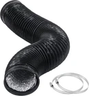4 Inch 5 Feet Air Ducting Flexible Black Aluminum Hose For Hvac Ventilation New. Price: $10.13.