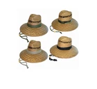 Dorfman Milano Straw Hat - Assorted Colors, Pack Of 12 New. Price: $186.22.