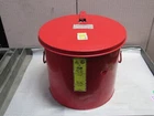 Justrite Red Parts Cleaner Dip Tank 27608 8.0 Gallon - Used. Price: $144.75.