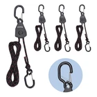 4PCS Kayak Rope Tie Down Ratchet Straps 1/8" 6' Bow And Stern New. Price: $24.01.