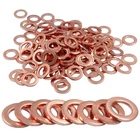 120PCS M6 Copper Flat Washer, Gasket Kit Metric Sealing ... New. Price: $14.62.