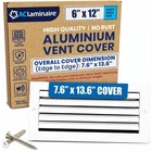 6X12 Inch (duct Opening) Aluminum 1-WAY Air Flow Vent Hvac Cover Fo New. Price: $49.66.