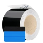 Gloss Black Vinyl Wrap Film Roll - Made With 3M 2080 Series 4 X 25 Ft Ca... New. Price: $89.21.