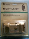 Belwith Night Latch Deadbolt Brass, Pin (1105) Fs New. Price: $20.00.