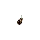 Truguard F24415TV Wheel Caster, Black Soft Rubber With Copper Finish, Wood Stem, New. Price: $21.52.