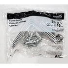 National Hardware Corner Braces & Screws 4-PK 2.5" Zinc Plated Steel N227-413 New. Price: $9.50.