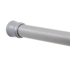 Zenna Home 506ST Brushed Nickel Steel Shower Curtain Rod 1 Dia. X 42 To 72 In. New. Price: $22.91.